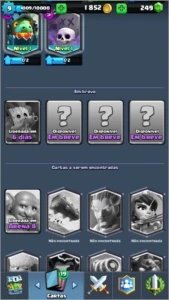 Conta clash royale. 3 lendárias