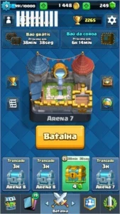 Conta clash royale. 3 lendárias