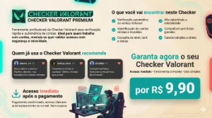 🔫 Valorant Checker | Capture Contas NFA e FA + Bônus - Outros