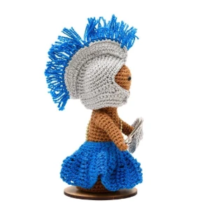 Ogum em Amigurumi - Artesanato e Personalizados