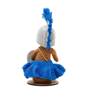 Ogum em Amigurumi - Artesanato e Personalizados