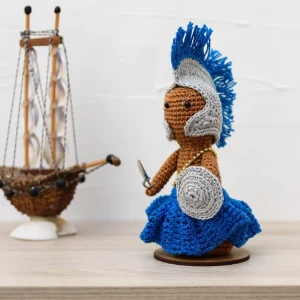 Ogum em Amigurumi - Artesanato e Personalizados