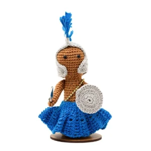 Ogum em Amigurumi - Artesanato e Personalizados