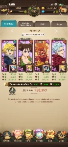 Vendo conta com 2k de cc - Seven Deadly Sins