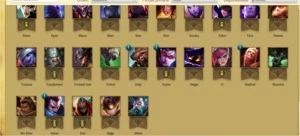 CONTA 75 CAMPEÕES E 23 SKINS - League of Legends LOL