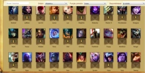 CONTA 75 CAMPEÕES E 23 SKINS - League of Legends LOL