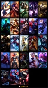 CONTA 75 CAMPEÕES E 23 SKINS - League of Legends LOL