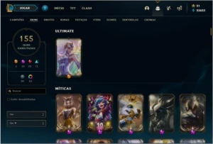 CONTA LOL + VALORANT 3 MIL REAIS GASTOS - League of Legends