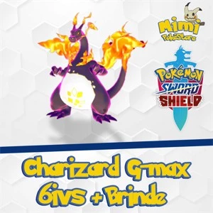 Charizard Shiny Gigantamax 6IVs - Pokémon Sword e Shield - Outros