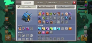 Conta Clash of clans cv12