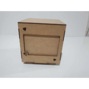 Porta retrato giratório MDF, caixa com tampa - Artesanato e Personalizados