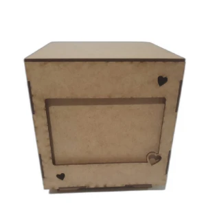 Porta retrato giratório MDF, caixa com tampa - Artesanato e Personalizados