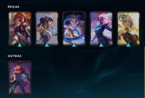Conta de LoL (main lux) - League of Legends