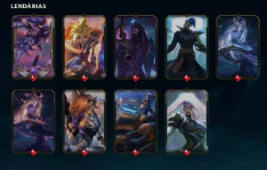 Conta de LoL (main lux) - League of Legends