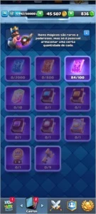 Clash Royale conta nível 12 com 800 gemas e 5k de troféus