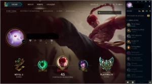 Conta LOL Platina IV - League of Legends