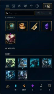 Conta LOL Platina IV - League of Legends