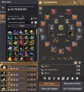 CONTA BDO - Warrior - Musah linked 753GS - Black Desert
