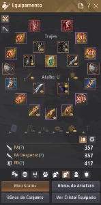 CONTA BDO - Warrior - Musah linked 773GS - Black Desert