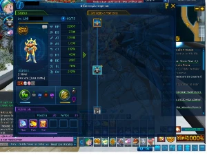 Conta LaDMO Servidor: Alphamon AoX Ring/Neck/EarrinG Perfect - Digimon Masters Online