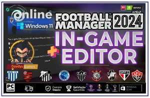 Football Manager 2024 + Editor FM24 + Online Pc + Super Pack