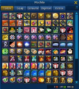 Conta AOA 6/6 Server Alpha LA DMO - Digimon Masters Online