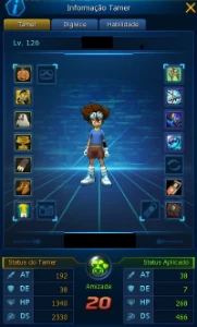 Conta AOA 6/6 Server Alpha LA DMO - Digimon Masters Online