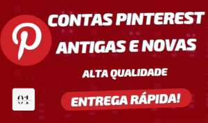 CONTAS PINTEREST NOVAS [ALTA QUALIDADE] + EMAIL INCLUSO - Social Media