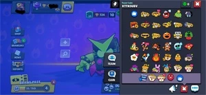 Vendo conta de BrawlStars com 55/57brawlers,70skins, e mais! - Brawl Stars