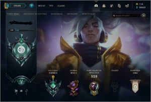 Conta League of legends Platina 2 com 183 skins e mais ! LOL