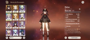 Ar24. Hutao  + báculo, albedo. Evento de retorno - Genshin Impact