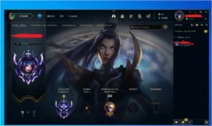 Conta diamante IV, com skin ultimate - League of Legends LOL