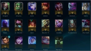Conta de League of legends !! Ouro V LOL