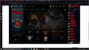 conta prata 2 com quase todos champs, é skins na conta - League of Legends LOL