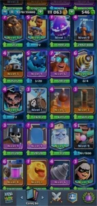 Conta de Clash Royale antiga lvl11