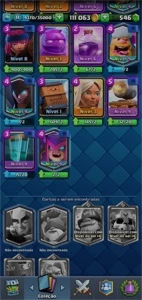 Conta de Clash Royale antiga lvl11