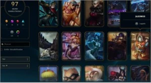 Conta de LOL level 47 com todos os campeões e 97 skins - League of Legends