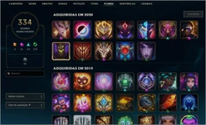 Vendo Conta League of Legends LOL