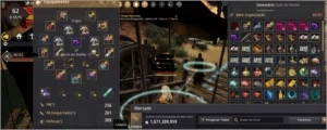 Conta BDA MÍSTICA LVL 62 261 PA - Black Desert