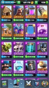 CONTA CLASH ROYALE