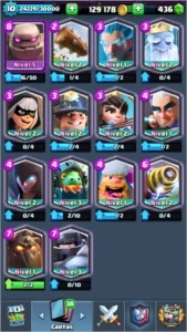 CONTA CLASH ROYALE