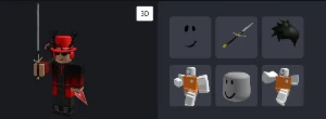Conta de Roblox com várias gamepass