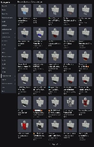 Conta de Roblox com várias gamepass