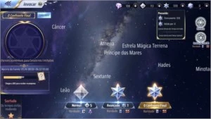 Conta Saint Seiya Awakening SSA