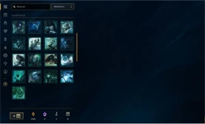 Conta Platina 4 mmr bom muitas skins boas  varias prestigios - League of Legends LOL