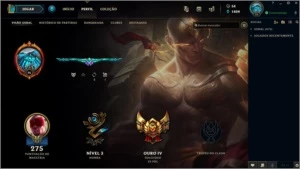 CONTA LEAGUE OF LEGENDS / 75 SKINS / 90+ CHAMPS / PLATINA LOL