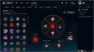 Conta LoL Várias Skins Raras, Emotes, Ícones TODOS OS CHAMPS - League of Legends