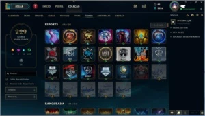 Conta LoL Várias Skins Raras, Emotes, Ícones TODOS OS CHAMPS - League of Legends