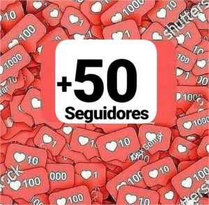 +50 SEGUIDORES NO INSTAGRAM - Redes Sociais