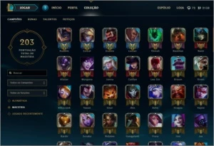Conta Platina IV R$ 250,00 - League of Legends LOL